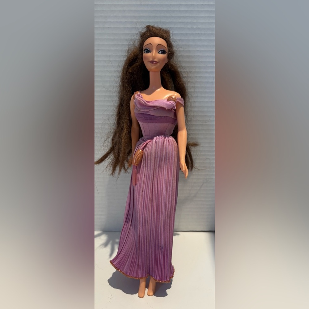 Mattel Barbie Vintage 1991 : Disney Herkules Megara Hercules 90s Doll No Shoes